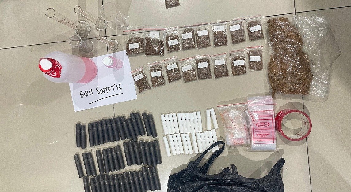 MCI Media : Polda Metro bongkar lab ilegal tembakau sintesis di Jakarta Barat